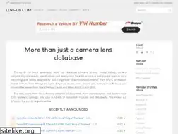 Sites similar to lens-db.com