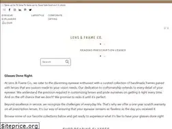 Sites similar to lensandframe.co