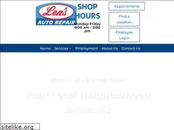 Sites similar to lensautorepairinc.com