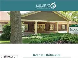 Sites similar to lensingfuneral.com