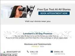 Sites similar to lenskart.sg