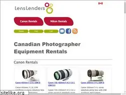 Sites similar to lenslenders.ca