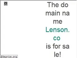 Sites similar to lenson.co