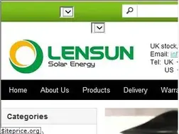Sites similar to lensunsolar.com