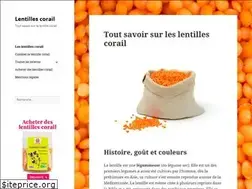 Sites similar to lentilles-corail.com