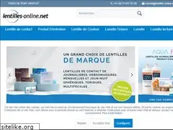 Sites similar to lentilles-online.net