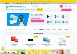 Sites similar to lentillesmoinscheres.com