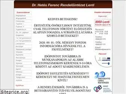 Sites similar to lentirendelo.hu