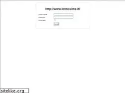 Sites similar to lentissime.it