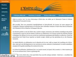 Sites similar to lentre-deux.com