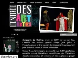 Sites similar to lentreedesartistes95.com