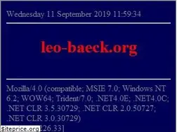 Sites similar to leo-baeck.org
