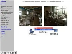 Sites similar to leo-langen.de