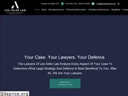 Sites similar to leoadlerlaw.com