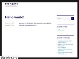 Sites similar to leoaquina.nl