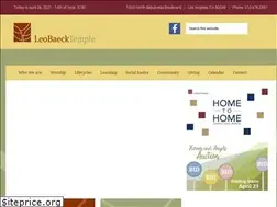 Sites similar to leobaecktemple.org