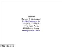 Sites similar to leomartin.net