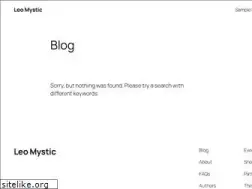 Sites similar to leomystic.com