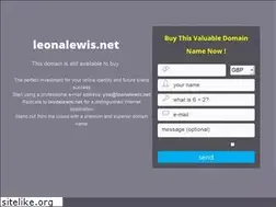 Sites similar to leonalewis.net