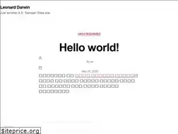 Sites similar to leonarddarwin.com