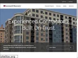 Sites similar to leonardmasonry.com