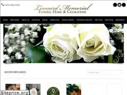 Sites similar to leonardmemorialhome.com