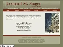 Sites similar to leonardmsinger.com