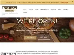 Sites similar to leonardospizzeria.com