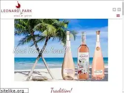 Sites similar to leonardparkwines.com