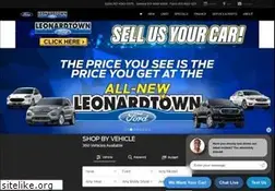 Sites similar to leonardtownford.com