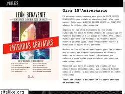 Sites similar to leonbenaventeoficial.com