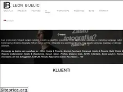 Sites similar to leonbijelic.com