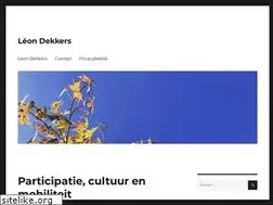 Sites similar to leondekkers.nl