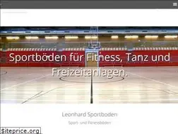 Sites similar to leonhard-sportboden.de