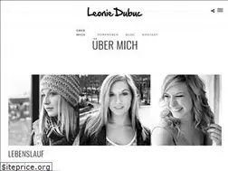 Sites similar to leoniedubuc.de