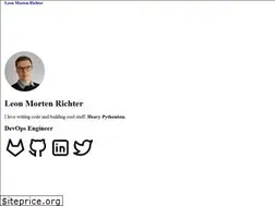 Sites similar to leonmortenrichter.de