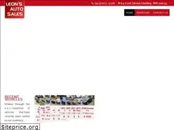 Sites similar to leonsautosale.com