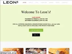 Sites similar to leonscafecatering.com