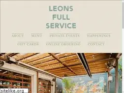 Sites similar to leonsfullservice.com