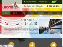 Sites similar to leonspowdercoatings.com