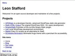 Sites similar to leonstafford.github.io