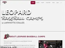 Sites similar to leopardbaseballcamps.com