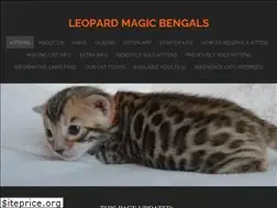 Sites similar to leopardmagicbengals.com