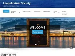 Sites similar to leopoldauersociety.com