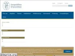 Sites similar to leopoldina.org