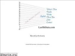 Sites similar to leoshibata.com