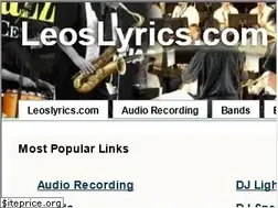 Sites similar to leoslyrics.com