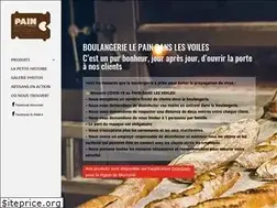 Sites similar to lepaindanslesvoiles.com