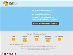 Sites similar to lepaindescollines.fr