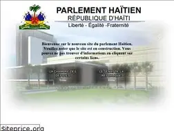 Sites similar to leparlementhaitien.info